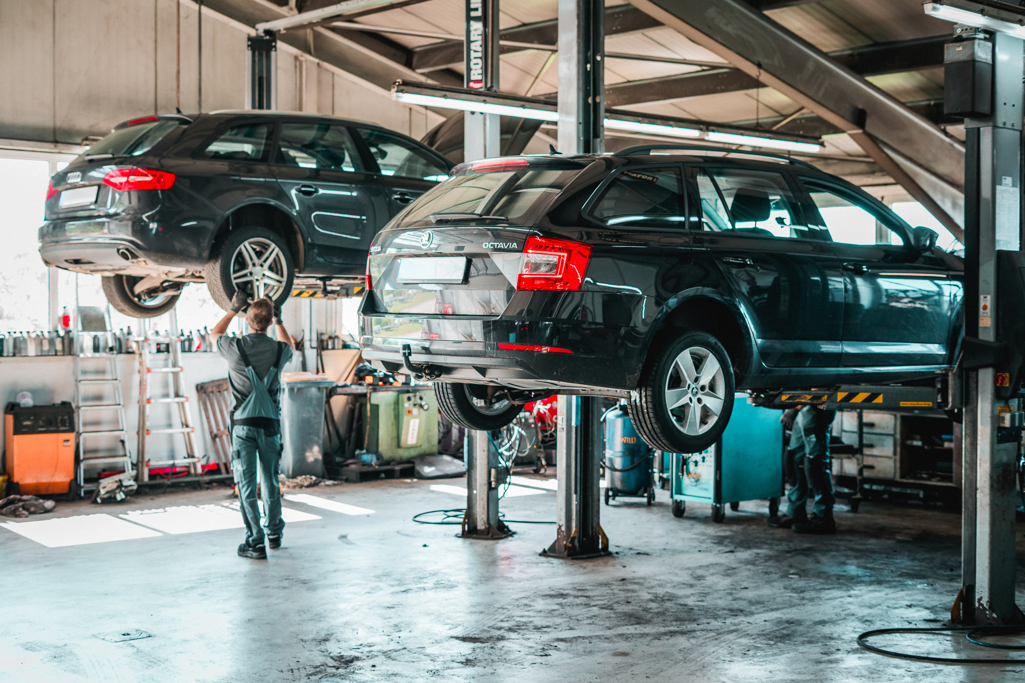 Werkstatt Team bei Autohaus Heinzmann